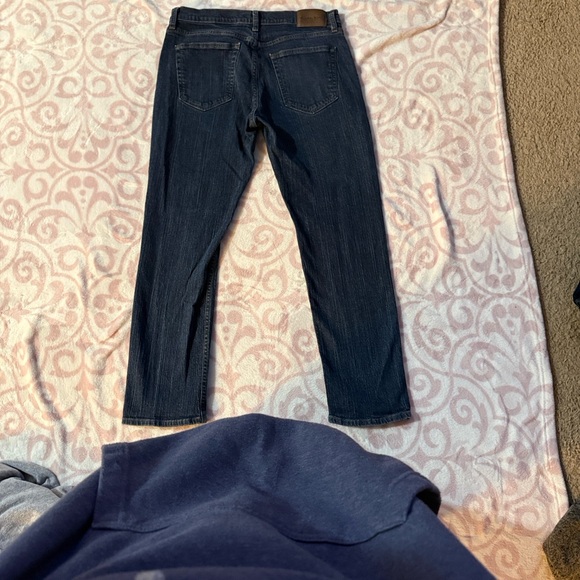 Michael Kors Men's Dark Blue Straight Jeans - Picture 5 of 6